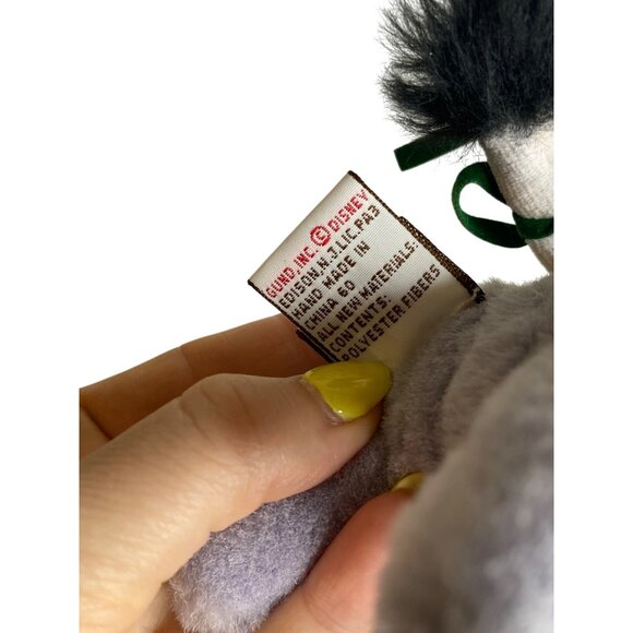 Gund Disney Classic Pooh Eeyore Plush Holding Stocking 8" - Picture 4 of 6